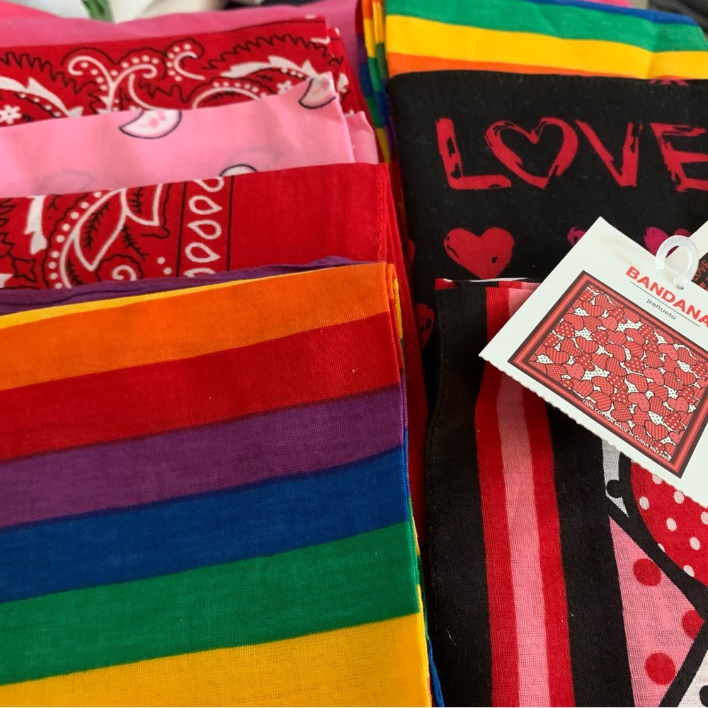 7 misc bandanas